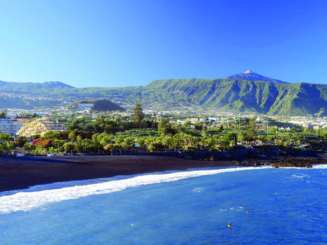 Puerto de la Cruz, Küste, Teneriffa